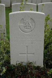 Bailleul Communal Cemetery Extension (Nord) - Wardle, J