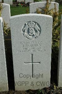 Bailleul Communal Cemetery Extension (Nord) - Warren, Thomas