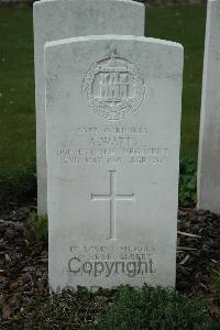 Bailleul Communal Cemetery Extension (Nord) - Watts, Albert