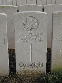 Bailleul Communal Cemetery Extension (Nord) - Webber, Thomas Fredrick