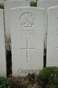 Bailleul Communal Cemetery Extension (Nord) - Westoby, W