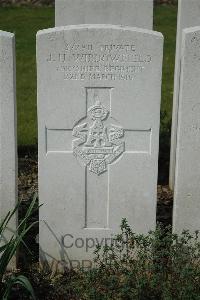 Bailleul Communal Cemetery Extension (Nord) - Widdowfield, J U