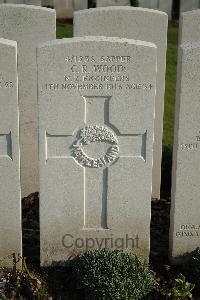 Bailleul Communal Cemetery Extension (Nord) - Wood, Caleb Richard