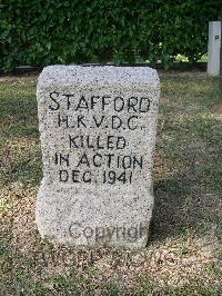 Stanley Military Cemetery - Stafford, A B