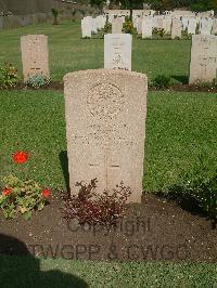 Cairo War Memorial Cemetery - Hamill, J