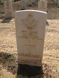 Heliopolis War Cemetery - Abbott, Leslie John