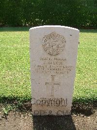 Heliopolis War Cemetery - Barker, John