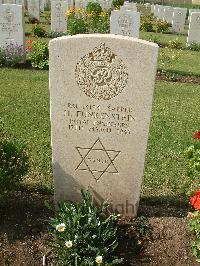 Heliopolis War Cemetery - Funkenstein, Hans