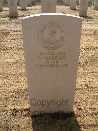 Heliopolis War Cemetery - Worrall, William