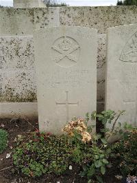 Doullens Communal Cemetery Extension No.1 - Adkins, J G