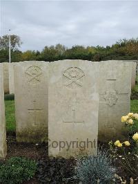 Doullens Communal Cemetery Extension No.1 - Harman, William Charles
