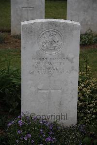 Dantzig Alley British Cemetery Mametz - White, W H