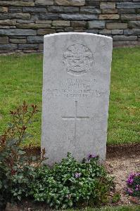 Ribecourt British Cemetery - White, W