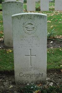 Cite Bonjean Military Cemetery Armentieres - Adams, Wilfred Sydney Charles
