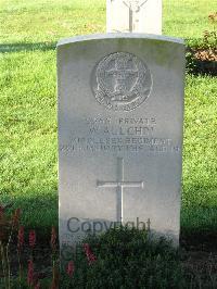 Cite Bonjean Military Cemetery Armentieres - Allchin, William