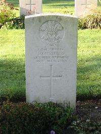 Cite Bonjean Military Cemetery Armentieres - Costello, J