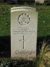 Cite Bonjean Military Cemetery Armentieres - Morris, Gerald