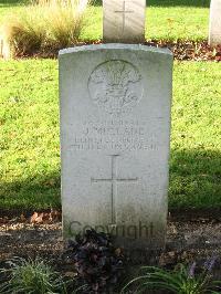 Cite Bonjean Military Cemetery Armentieres - Mullane, J