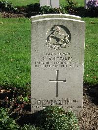 Cite Bonjean Military Cemetery Armentieres - Whittaker, G