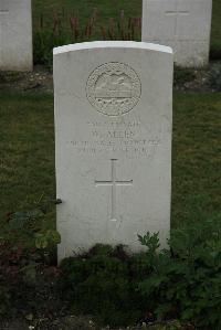 Philosophe British Cemetery Mazingarbe - Allen, W