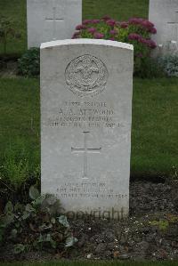 Philosophe British Cemetery Mazingarbe - Attwood, Arthur Albert