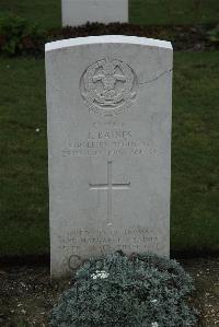 Philosophe British Cemetery Mazingarbe - Baines, Joseph