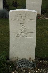 Philosophe British Cemetery Mazingarbe - Baldwin, Albert