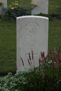 Philosophe British Cemetery Mazingarbe - Barker, A J