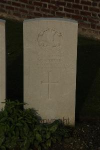 Philosophe British Cemetery Mazingarbe - Barton, William