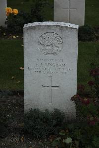Philosophe British Cemetery Mazingarbe - Bingham, E J