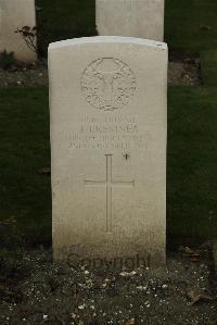 Philosophe British Cemetery Mazingarbe - Bremner, James