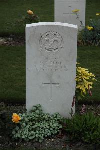 Philosophe British Cemetery Mazingarbe - Buist, George Bruce
