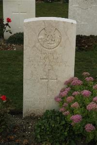 Philosophe British Cemetery Mazingarbe - Burnip, John