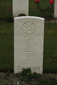 Philosophe British Cemetery Mazingarbe - Carson, W