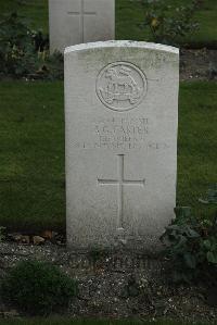 Philosophe British Cemetery Mazingarbe - Carter, Arthur George
