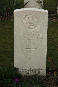 Philosophe British Cemetery Mazingarbe - Cartmell, W