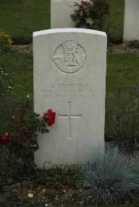 Philosophe British Cemetery Mazingarbe - Champney, G