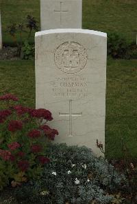 Philosophe British Cemetery Mazingarbe - Chapman, E