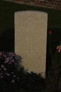 Philosophe British Cemetery Mazingarbe - Christie, W