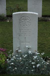 Philosophe British Cemetery Mazingarbe - Clinton, T