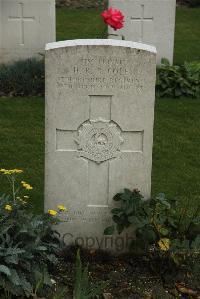 Philosophe British Cemetery Mazingarbe - Cole, H R B