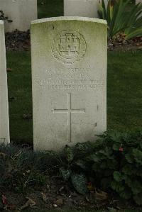 Philosophe British Cemetery Mazingarbe - Coles, John William