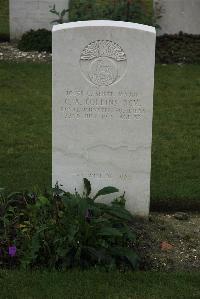 Philosophe British Cemetery Mazingarbe - Collins, C A