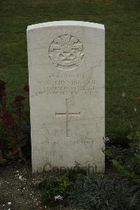Philosophe British Cemetery Mazingarbe - Cunningham, William Henry