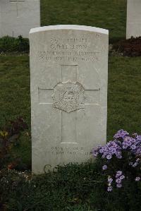 Philosophe British Cemetery Mazingarbe - Elliston, George