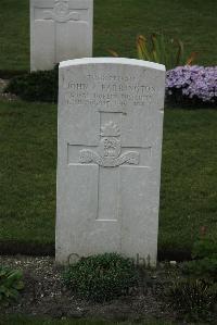 Philosophe British Cemetery Mazingarbe - Farrington, John Joseph