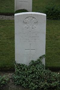Philosophe British Cemetery Mazingarbe - Fitzgibbon, George