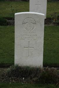 Philosophe British Cemetery Mazingarbe - Gallagher, F