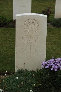 Philosophe British Cemetery Mazingarbe - Goodman, J T