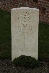 Philosophe British Cemetery Mazingarbe - Grimshaw, Frank